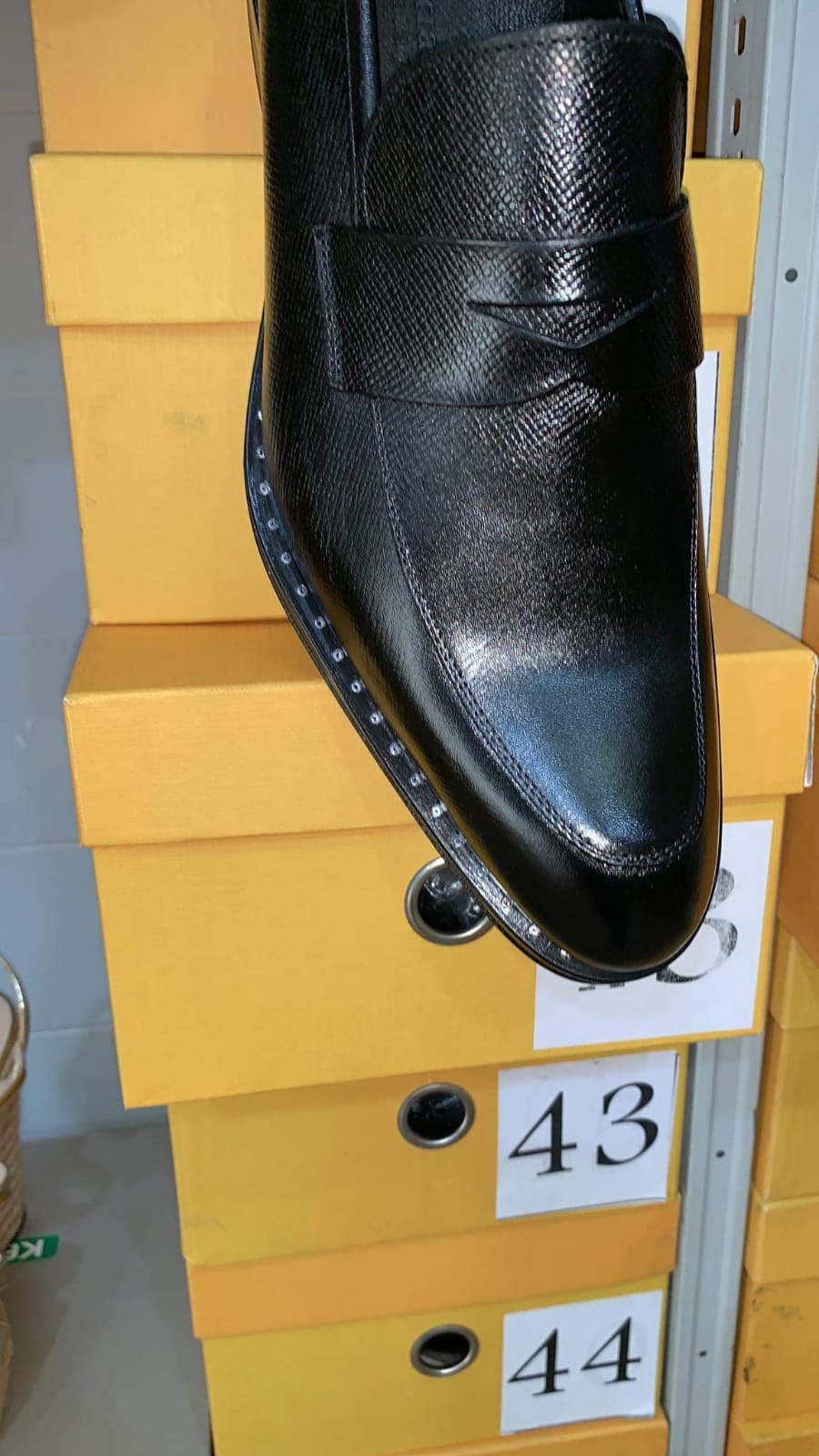 Black Italian Shoe for Men