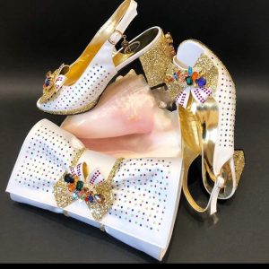 White Italian Bag & Shoe for Women